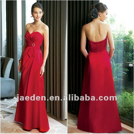 vestidos-de-dama-rojos-76-13 Crvene haljine nevjeste