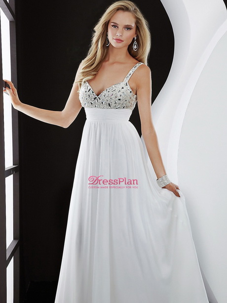 vestidos-de-graduacion-blanco-79-15 Bijele maturalne haljine
