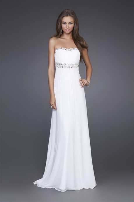 vestidos-de-graduacion-blancos-15-7 Bijele maturalne haljine