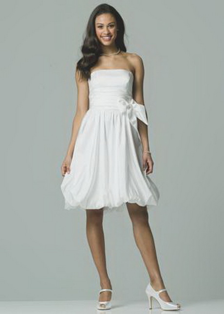 vestidos-de-graduacion-cortos-blancos-90-16 Bijele kratke maturalne haljine