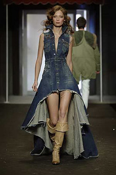 vestidos-de-jeans-de-moda-54-3 Modni traper haljina