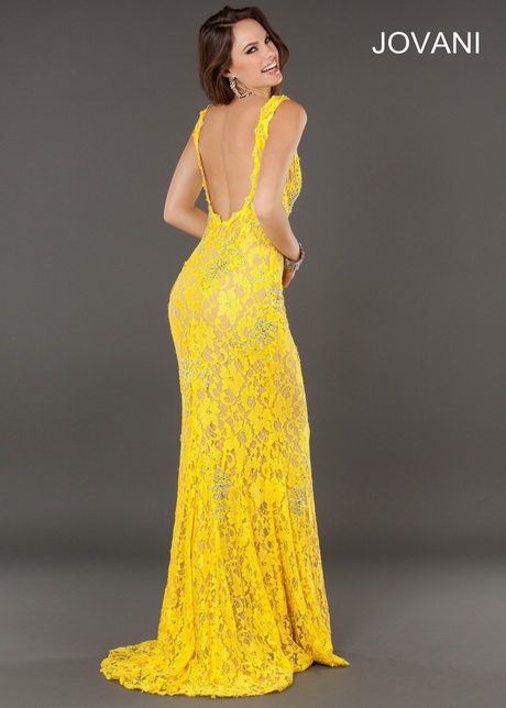 vestidos-de-noche-amarillos-67-11 Žute večernje haljine