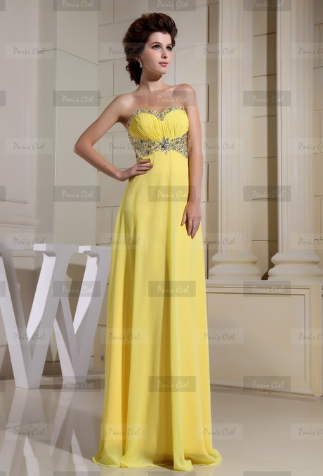 vestidos-de-noche-amarillos-67-12 Žute večernje haljine