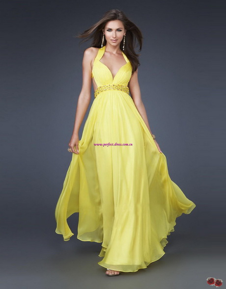 vestidos-de-noche-amarillos-67-3 Žute večernje haljine