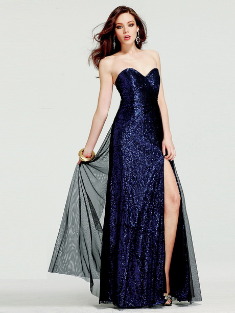 vestidos-de-noche-azul-marino-30-2 Tamno plava večernja haljina