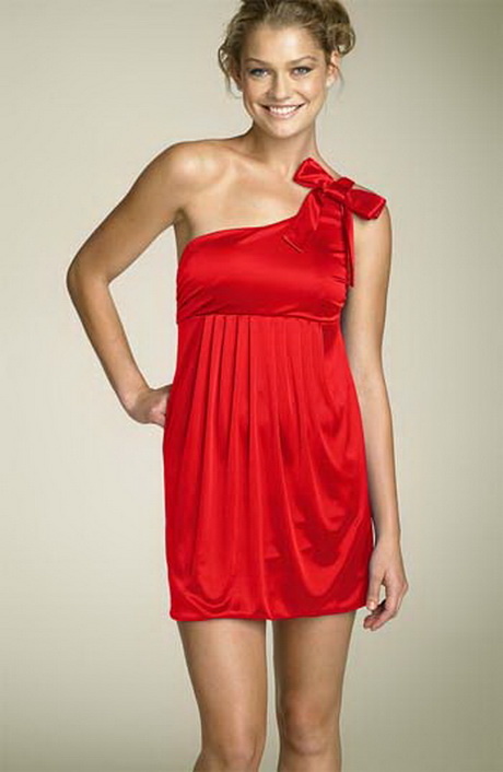 vestidos-de-noche-cortos-rojos-18-13 Crvene kratke večernje haljine