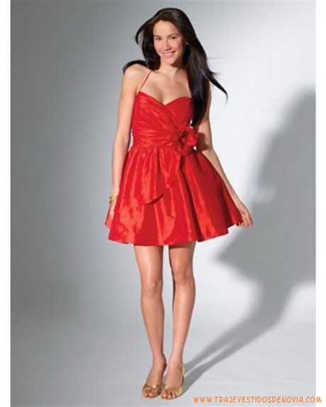 vestidos-de-noche-cortos-rojos-18-5 Crvene kratke večernje haljine