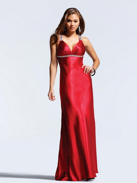vestidos-de-noche-en-color-rojo-95-2 Večernje haljine u crvenoj boji