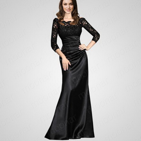 vestidos-de-noche-largos-de-encaje-78-4 Duge čipke večernje haljine