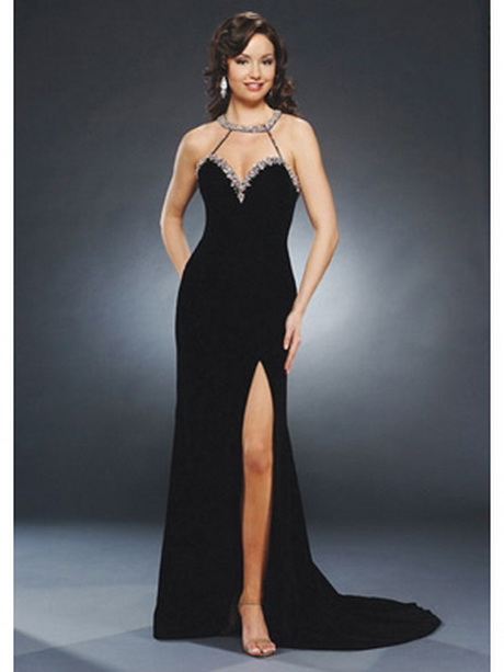 vestidos-de-noche-negros-60-17 Crna večernja haljina