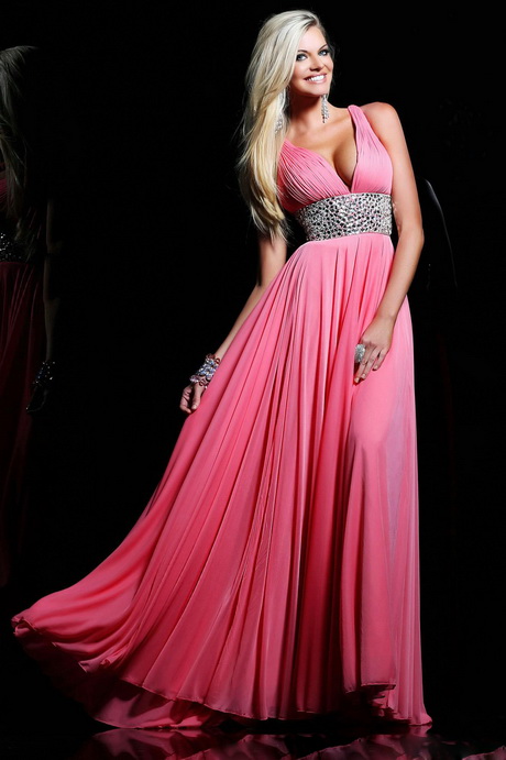 vestidos-de-noche-rosa-93-4 Ružičaste večernje haljine