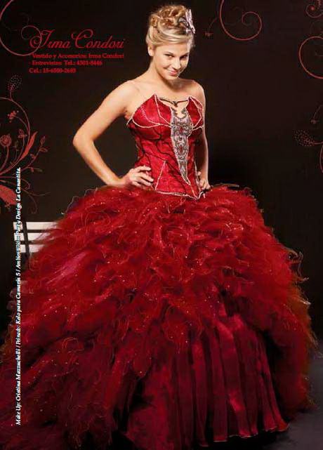 vestidos-de-quince-rojos-25-5 Haljine od petnaest crvenih