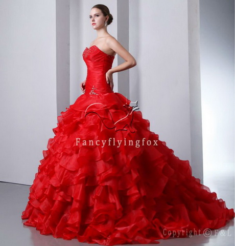 vestidos-de-quinceaeras-rojos-19-12 Crvena haljina quinceanera