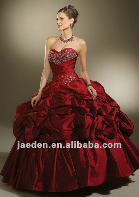 vestidos-de-quinceaeras-rojos-19-9 Crvena haljina quinceanera
