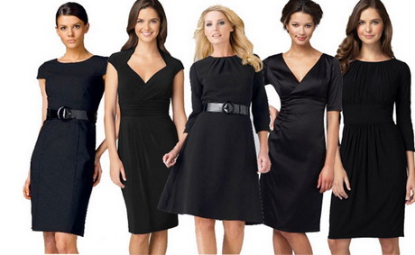 vestidos-elegantes-negros-37-16 Crne elegantne haljine
