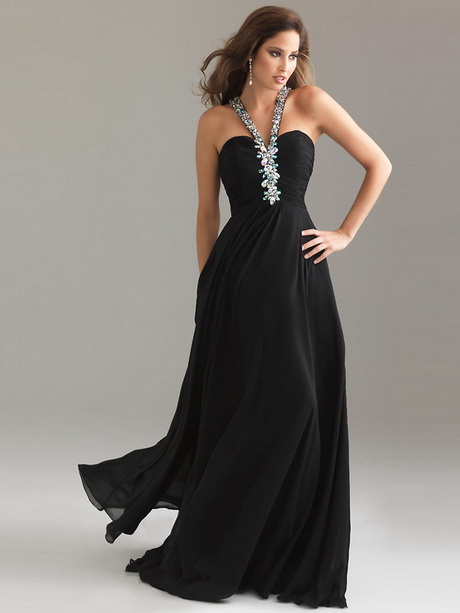 vestidos-elegantes-negros-37-5 Crne elegantne haljine