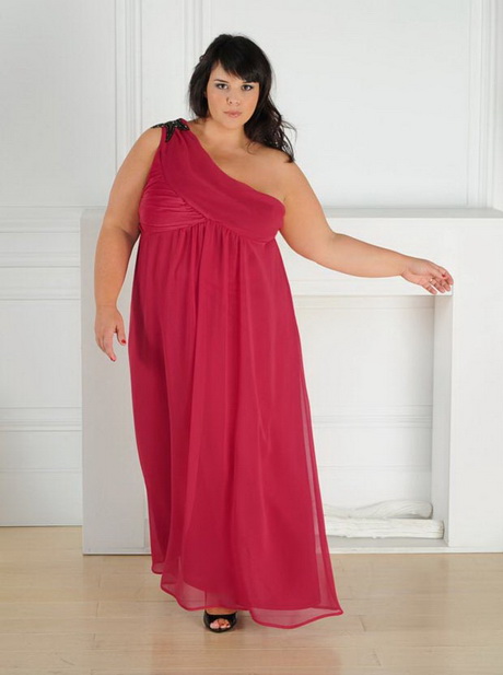 vestidos-largos-tallas-grandes-44-2 Crna Plus size haljina
