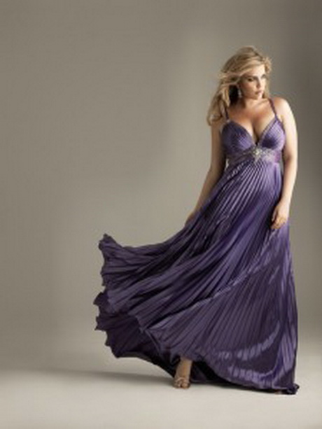 vestidos-largos-tallas-grandes-44-6 Crna Plus size haljina