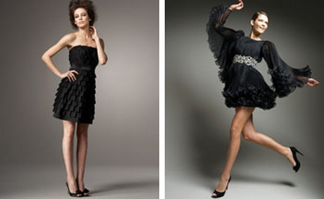 vestidos-negros-de-coctel-82-14 Crna koktel haljina