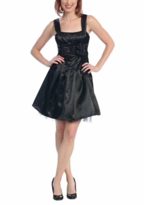 vestidos-negros-de-noche-cortos-91-13 Kratke crne večernje haljine