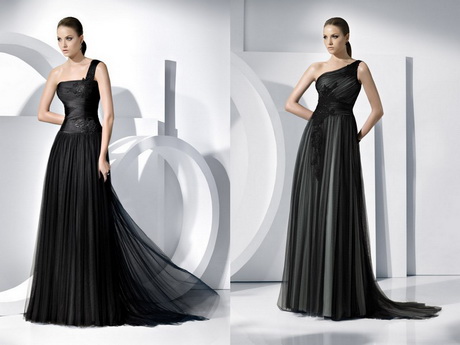 vestidos-negros-para-boda-80-12 Crna haljina za vjenčanje