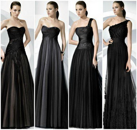 vestidos-negros-para-boda-80 Crna haljina za vjenčanje