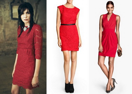 vestidos-nochevieja-rojos-26-14 Crvena Božićna haljina