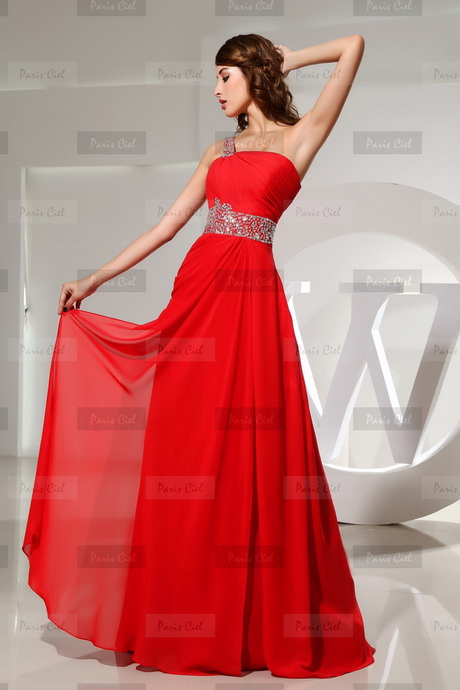 vestidos-rojo-largos-63-6 Duge crvene haljine