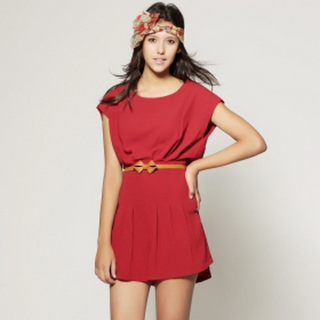vestidos-rojos-casuales-30-15 Casual crvene haljine