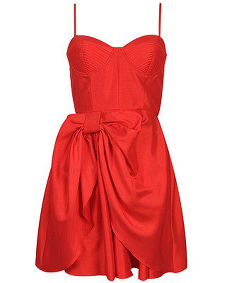 vestidos-rojos-casuales-30-16 Casual crvene haljine
