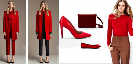 vestidos-rojos-combinados-96-2 Kombinirane crvene haljine