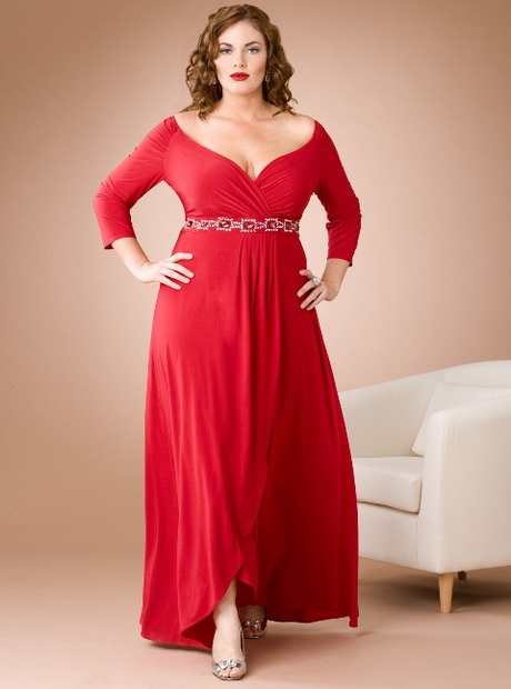 vestidos-rojos-de-noche-para-gorditas-85-11 Crvene večernje haljine za debele