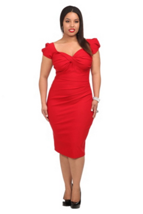 vestidos-rojos-de-noche-para-gorditas-85-19 Crvene večernje haljine za debele