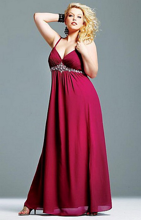 vestidos-rojos-de-noche-para-gorditas-85-8 Crvene večernje haljine za debele