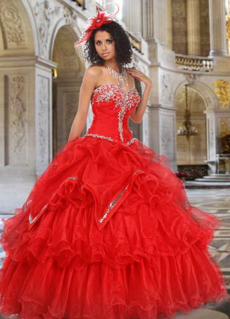 vestidos-rojos-de-quince-aos-30-6 Crvene haljine petnaest godina