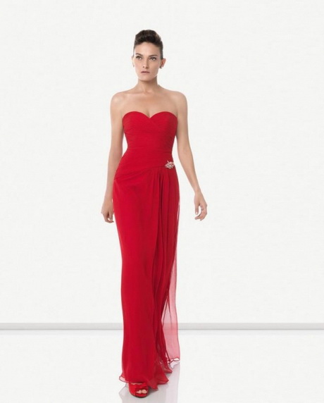vestidos-rojos-largos-41-5 Duge crvene haljine