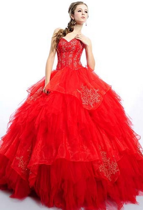 vestidos-rojos-para-15-aos-29-7 Crvene haljine za 15 godina