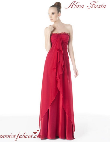 vestidos-rojos-para-bodas-82-10 Crvene haljine za vjenčanja