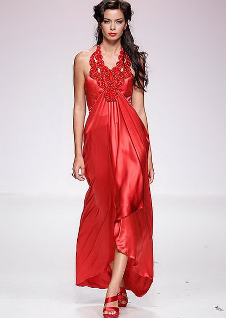 vestidos-rojos-para-una-boda-79-2 Crvene haljine za vjenčanje