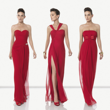 vestidos-rojos-para-una-boda-79 Crvene haljine za vjenčanje