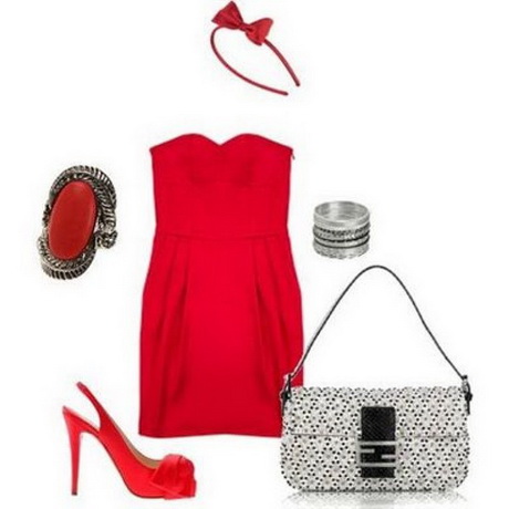 zapatos-vestido-rojo-28-9 Crvena haljina cipele