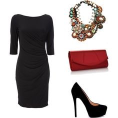 accesorios-para-combinar-con-vestido-negro-90_14 Pribor za kombinaciju s crnom haljinom