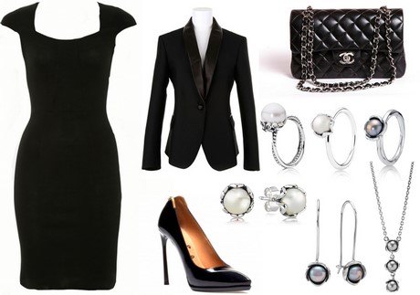 accesorios-para-usar-con-vestido-negro-57 Pribor za nošenje s crnom haljinom