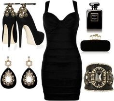 acesorios-para-un-vestido-negro-69_9 Pribor za crnu haljinu