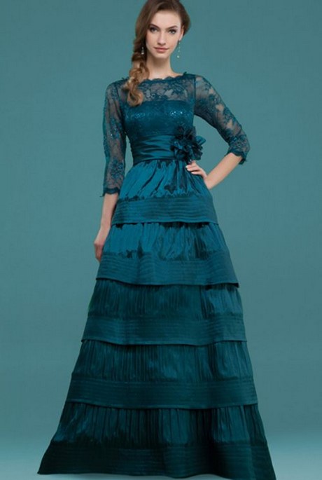 azul-petroleo-vestido-89_17 Plava Petroleo haljina