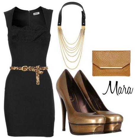 combinar-vestido-negro-con-zapatos-23_10 Kombinirajte crnu haljinu s cipelama