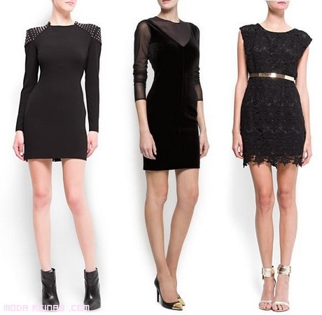 combinar-vestido-negro-corto-24_12 Kombinirajte kratku crnu haljinu