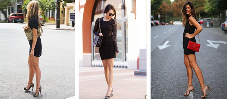 combinar-zapatos-con-vestido-negro-74 Kombinirajte cipele s crnom haljinom