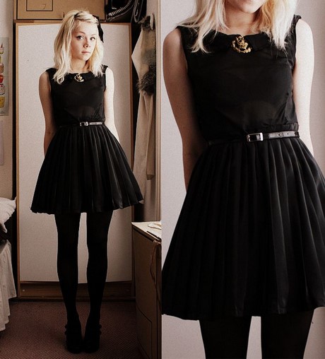 medias-vestido-negro-52_10 Čarape crna haljina