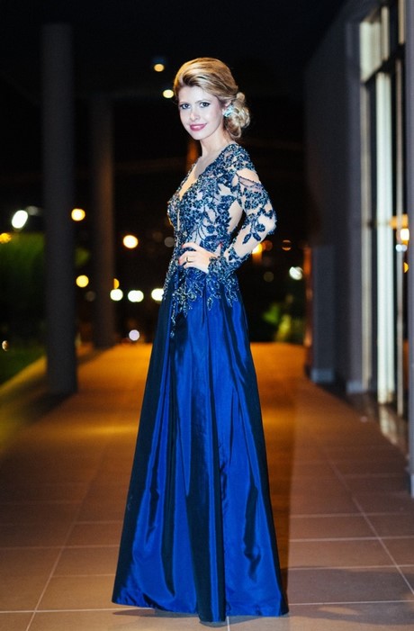 vestido-azul-bordado-95_8 Plava haljina s vezom
